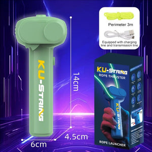 Corvaine Electric Glow in the Dark Rope Spinner Rechargeable LED Light Up Outdoor Toy for Kids Ages 6 and Up Creates Mesmerizing Patterns - Corvaine