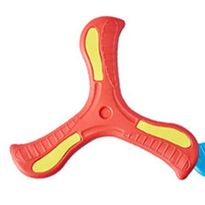 Corvaine Soft Foam Boomerang Flying Disc Outdoor Toy Returns to You Three Leaf Design for Kids Ages 3 and Up Family Activity Game - Corvaine