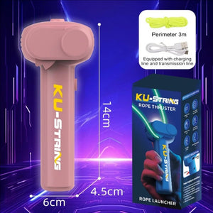 Corvaine Electric Glow in the Dark Rope Spinner Rechargeable LED Light Up Outdoor Toy for Kids Ages 6 and Up Creates Mesmerizing Patterns - Corvaine