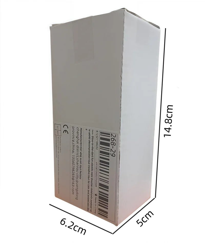 Corvaine Electric Glow in the Dark Rope Spinner Rechargeable LED Light Up Outdoor Toy for Kids Ages 6 and Up Creates Mesmerizing Patterns - Corvaine