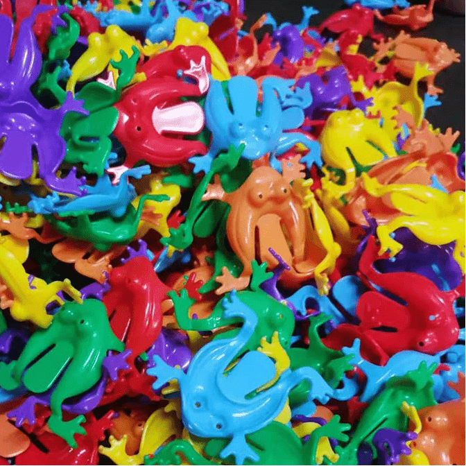 Corvaine Jumping Frog Fidget Toys 10 20 Pack Sensory Stress Relief Party Favors for Kids - Corvaine