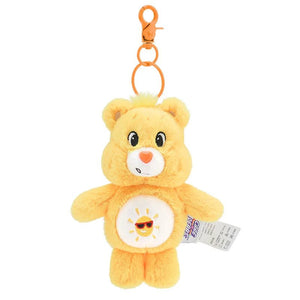 Corvaine Kawaii Care Bear Plush Keychain with Sound Cute Rainbow Bear Bag Charm Pendant Soft Stuffed Animal Gift for Teens and Adults - Corvaine