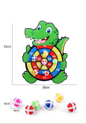 Educational Corvaine Dart Board Baby Dart Indoor Sports Child Montessori Games for Children 3 to 7 Years - Corvaine