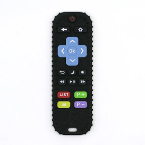 Kids Toys Silicone Remote Control Teether Sensory Cute Cartoon Toys Gifts for Boys and Girls - Corvaine