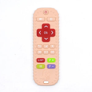 Kids Toys Silicone Remote Control Teether Sensory Cute Cartoon Toys Gifts for Boys and Girls - Corvaine